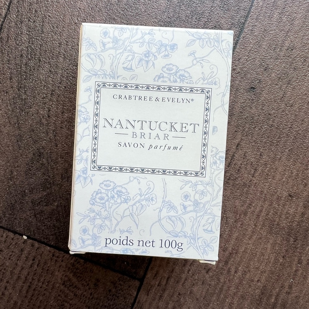 Crabtree & Evelyn NANTUCKET BRIAR Scented Bath Soap 3.5 Oz/100g